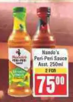 Frontline Nando's Peri Peri Sauce offer