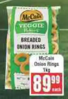 Frontline McCain Onion Rings offer