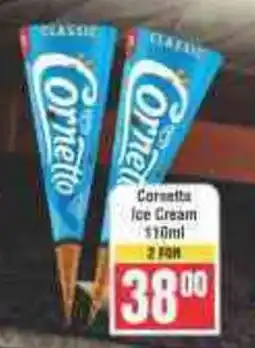 Frontline Cornetto Ice Cream offer