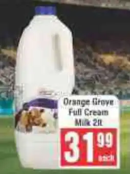 Frontline Orange Grove Full Cream Milk offer