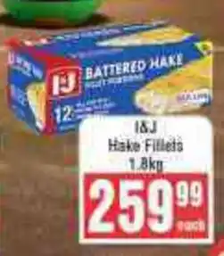 Frontline I&J Hake Fillets offer