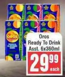 Frontline Oros Ready To Drink offer