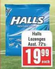 Frontline Halls Lozenges offer