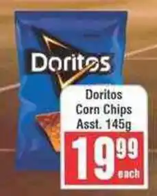 Frontline Doritos Corn Chips offer