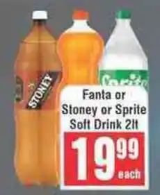 Frontline Fanta or Stoney or Sprite Soft Drink offer