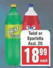 Frontline Twist or Sparletta offer