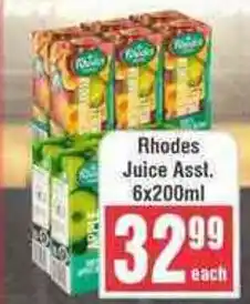 Frontline Rhodes Juice offer