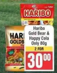Frontline Haribo Gold Bear & Happy Cola offer