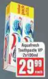 Frontline Aquafresh Toothpaste VP offer