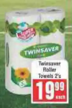 Frontline Twinsaver Roller Towels offer