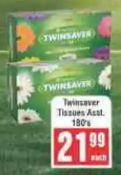 Frontline Twinsaver Tissues offer