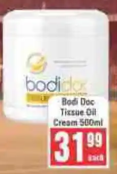 Frontline Bodi Doc Tissue Oil Cream offer