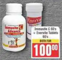 Frontline Immuvite C 6 + Enervite Tablets offer