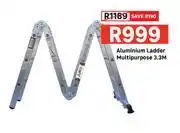 Leroy Merlin Aluminium Ladder Multipurpose 3.3m offer
