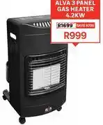 Leroy Merlin Alva 3 Panel Gas Heater 4.2KW offer