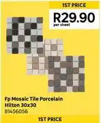Leroy Merlin FP Mosaic Tile Porcelain Hilton 30 x 30 81456056-Per Sheet offer