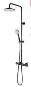 Leroy Merlin Bijiou Shower Column With Mixer Black 81489888 offer