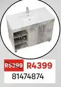 Leroy Merlin Sensea Bathroom Cabinet & Dbl Basin Free Standing 81474874 offer