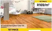 Leroy Merlin FP Laminate Flooring Basic Sutter Oak 81490974-Per Sqm offer