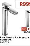 Leroy Merlin Sensea Icn Cascad Chrome Basin Faucet H Acs 81471053 offer