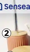 Leroy Merlin Sensea Toilet Brush Holder Como Rust 81486174 offer