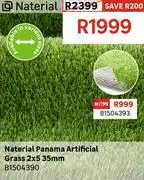 Leroy Merlin Naterial Panama Artificial Grass 2x5 35mm 81504390 offer