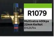 Leroy Merlin Kwikot 22mm 400kpa Multivalve 81424744 offer