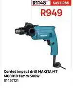 Leroy Merlin Makita MT M0801B 13mm 500W Corded Impact Drill 81457121 offer