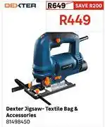 Leroy Merlin Dexter Jigsaw Textile Bag & Accessories 81498450 offer