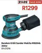 Leroy Merlin Makita M9204b 240W Random Orbit Sander 81431216 offer
