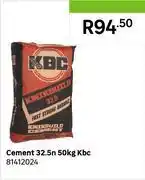 Leroy Merlin Cement 32.5n 50kg KBC 81412024 offer