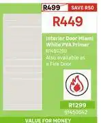 Leroy Merlin Interior Door Miami White PVA Primer 81491210 offer