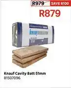 Leroy Merlin Knauf Cavity Batt 51mm 81507096 offer