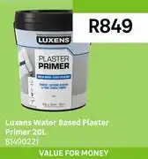 Leroy Merlin Luxens Water Based Plaster Primer 81490221-20Ltr offer
