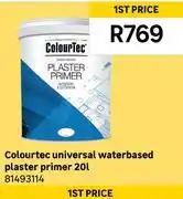 Leroy Merlin Colour Tec Universal Water Based Plaster Primer 81493114-20Ltr offer