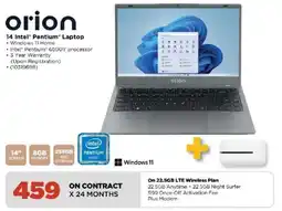 HiFi Corp Orion 14 Intel Pentium Laptop offer