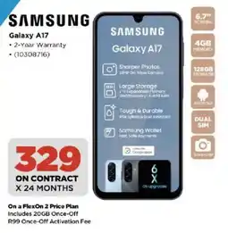 HiFi Corp Samsung Galaxy A17 offer