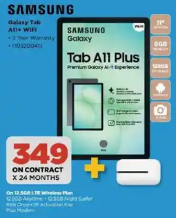 HiFi Corp Samsung Galaxy Tab A11+ WiFi offer