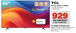 HiFi Corp TCL 85-Inch QLED TV-85P8K offer