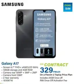 Incredible Connection Samsung Galaxy A17 offer