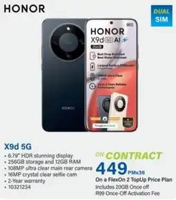 Incredible Connection Honor X9d 5G offer