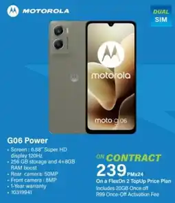Incredible Connection Motorola G06 Power offer
