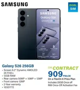 Incredible Connection Samsung Galaxy S26 256GB offer