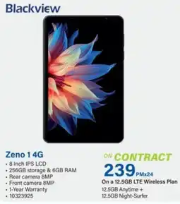 Incredible Connection Blackview Zeno 1 4G offer