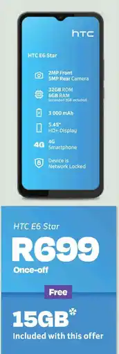 Telkom HTC E6 Star offer
