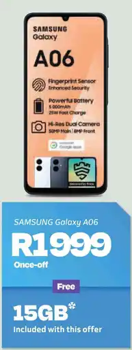 Telkom Samsung Galaxy A06 offer