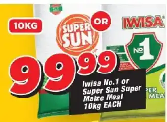 Iwisa No.1 or Super Sun Super Maize Meal
