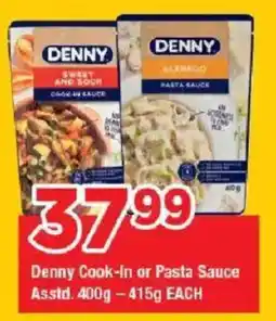 OK Grocer Denny Cook-In or Pasta Sauce offer