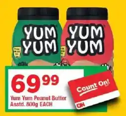 OK Grocer Yum Yum Peanut Butter offer