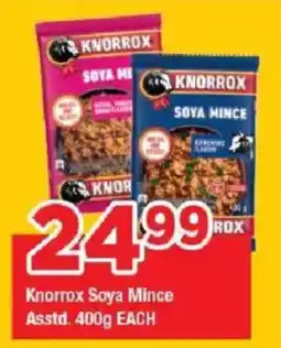 OK Grocer Knorrox Soya Mince offer